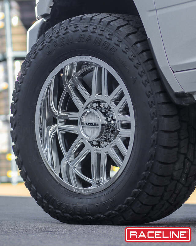 Raceline 948C Split 18x9in / 8x165.1 BP / 18mm Offset / 125.2mm Bore - Chrome Wheel thumbnail 4