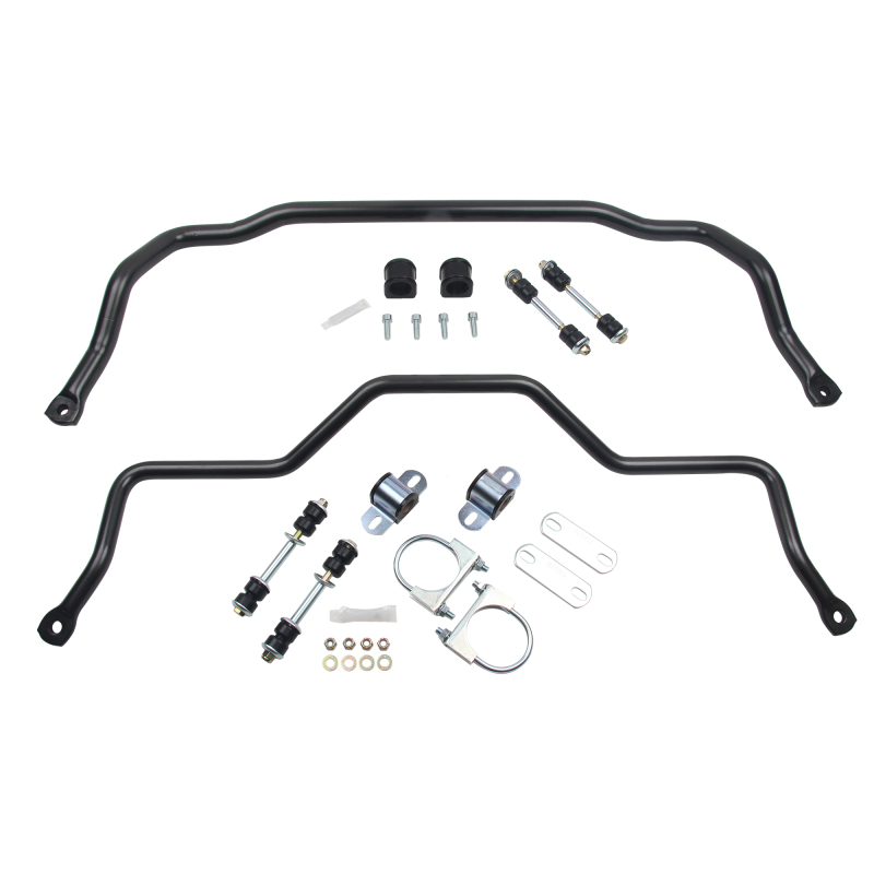 ST Suspensions Sway Bar Sets for 1982-1992 CAMARO, FIREBIRD - 52075 Bars, Front and Rear, Solid, Steel, Black Powdercoated, Chevy, Pontiac, Kit thumbnail 2