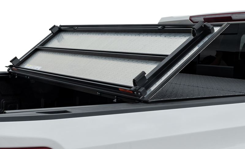 Access LOMAX Pro Series 2022+ Rivian R1T 4ft 6in Bed (w/ OEM Tonneau Track) Cover -Blk Diamond Mist thumbnail 3