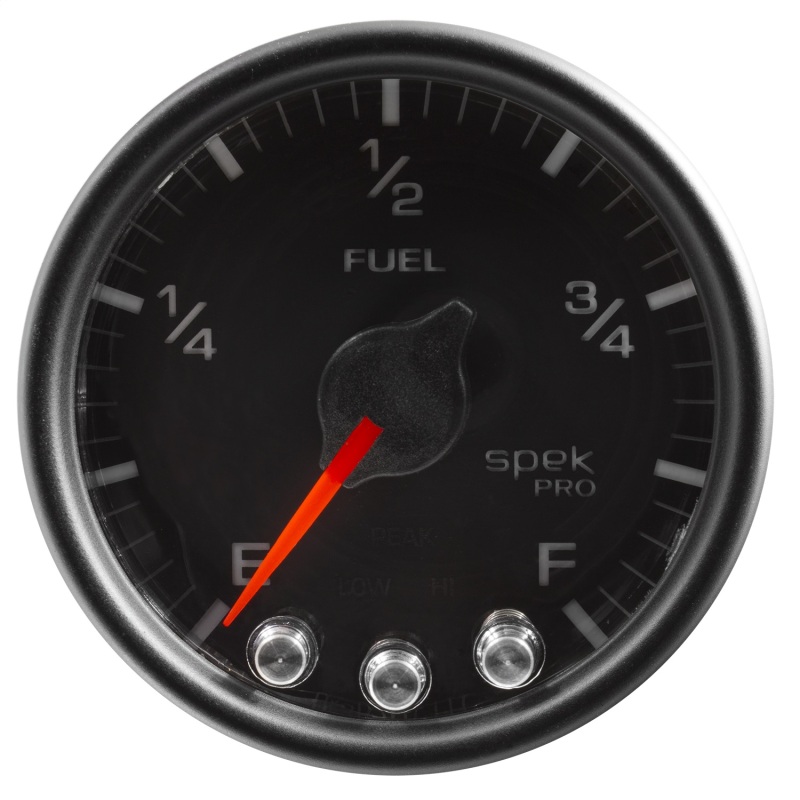 Autometer Spek-Pro Gauge Fuel Level 2 1/16in 0-270 Programmable Blk/Blk thumbnail 6