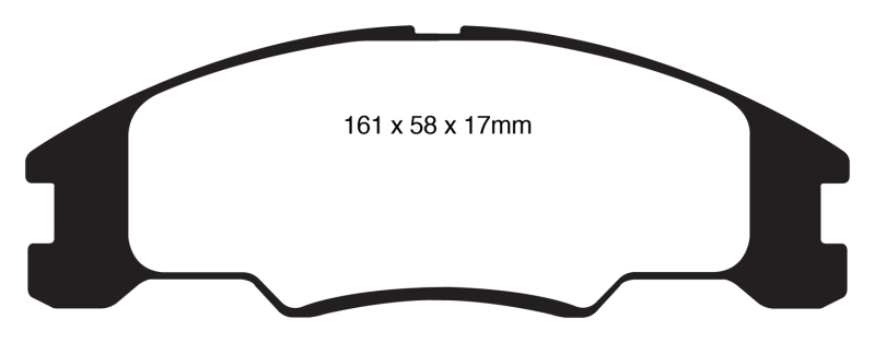 EBC S5 Brake Pad and Rotor Kit (1x ebcGD7492, 1x ebcDP41822R) thumbnail 5