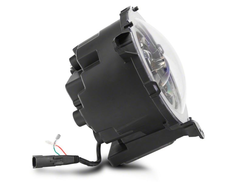 Raxiom 18-23 Jeep Wrangler JL Axial Series 9-In LED Angel Eye Headlights- Black Housing (Clear Lens) thumbnail 5