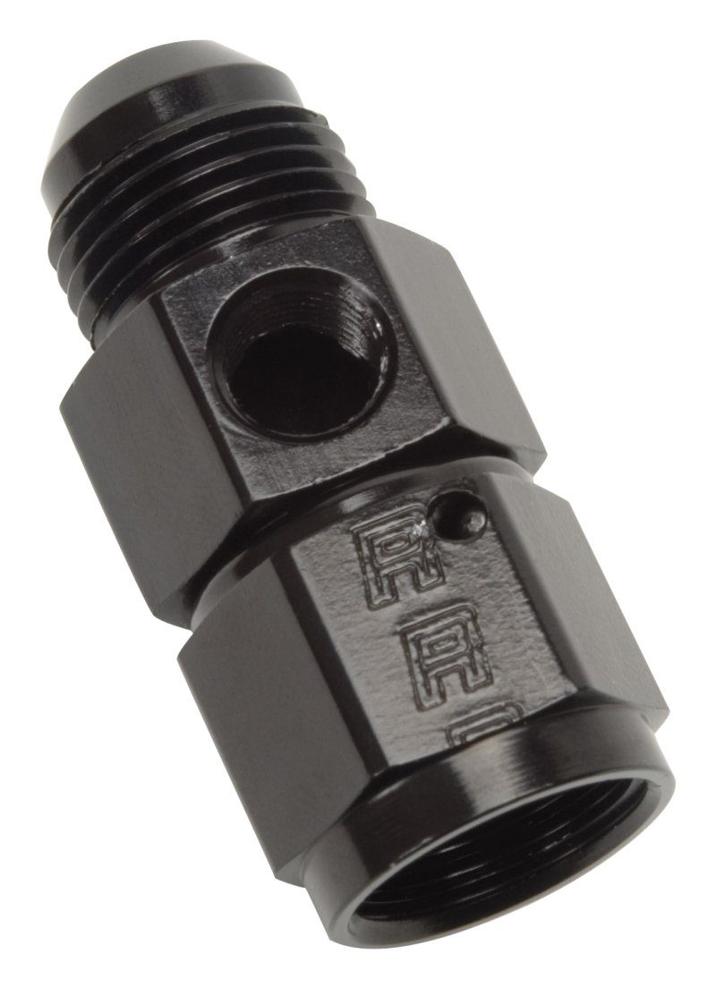 Russell Performance -6 AN Fuel Pressure Take off (Black) thumbnail 5