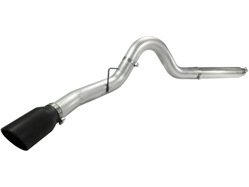 aFe Atlas 5in DPF-Back Aluminized Steel Exh Sys, Ford Diesel Trucks 08-10 V8-6.4L (td) Black tip thumbnail 9