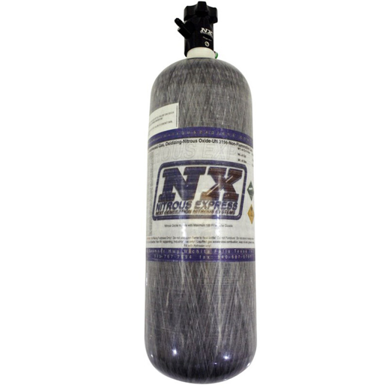 COMPOSITE BOTTLE W/ LIGHTNING 500 VALVE, -6 Bottle Nipple