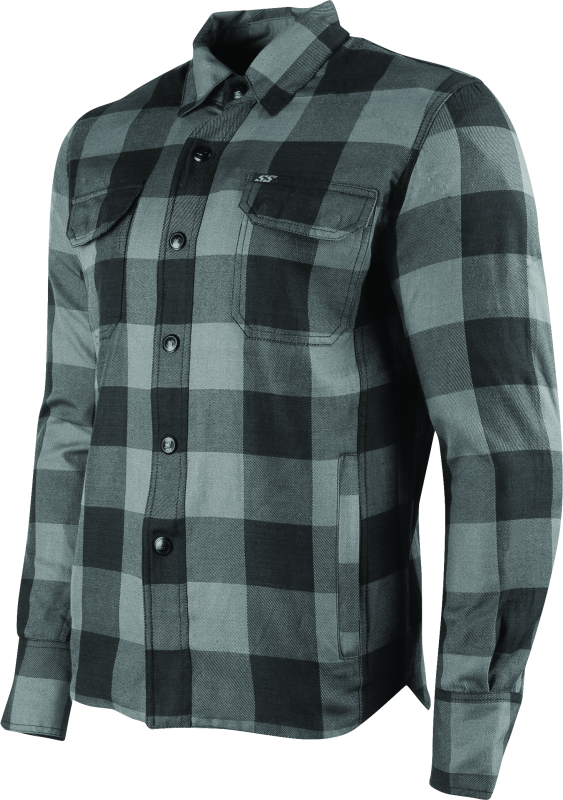 Speed and Strength True Grit 2.0 Armored Moto Shirt Grey - 4XL thumbnail 4