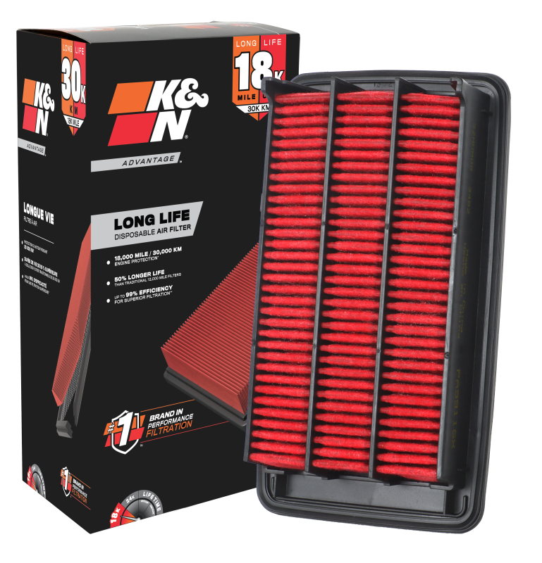 K&N 16-17 Honda Civic L4-1.5L F/I  Advantage Air Filter