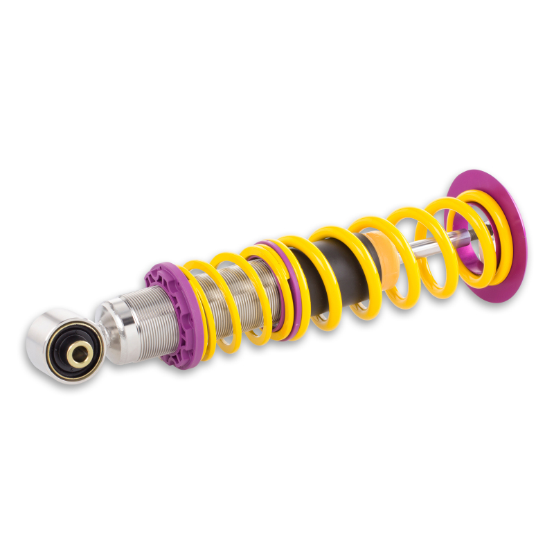 KW Variant 1 Coilover Kits 10258004 Kits, 1, 0.8 - 2.0 in. Lowered Front, 0.8 - 2.0 in. Lowered Rear, Natural/Purple Shocks, Yellow Springs, Toyota, Subaru, Scion, Kit thumbnail 8