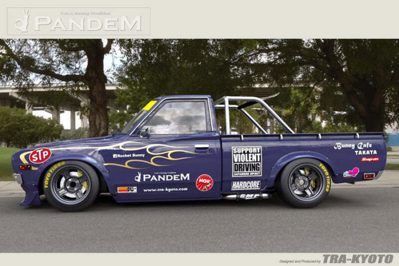 GReddy 73-79 Datsun 620 2-Door Pandem Front Over-Fenders thumbnail 2
