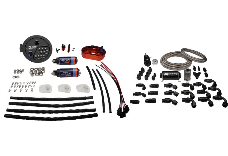 A90 Supra/G8X BMW M3/M4 X3 Module w/ Dual DW420 Pumps and PTFE Return Kit
