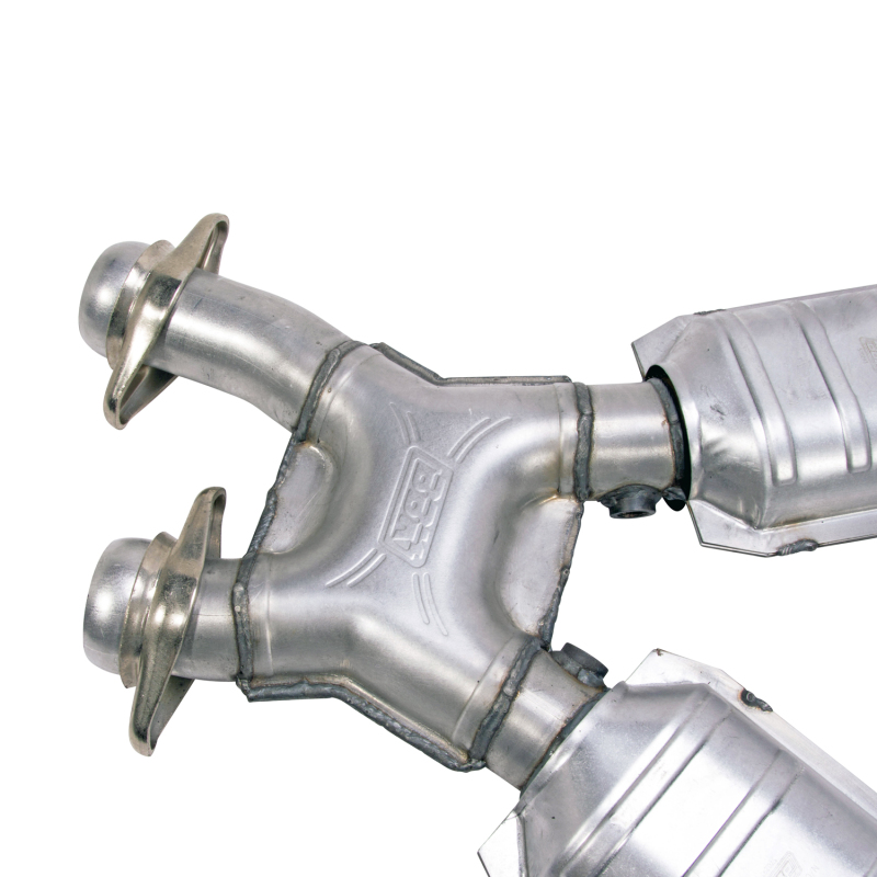 BBK 96-04 Mustang 4.6 GT / Cobra Short Mid X Pipe w Catalytic Converters 2-1/2 For Long Tube Headers thumbnail 9