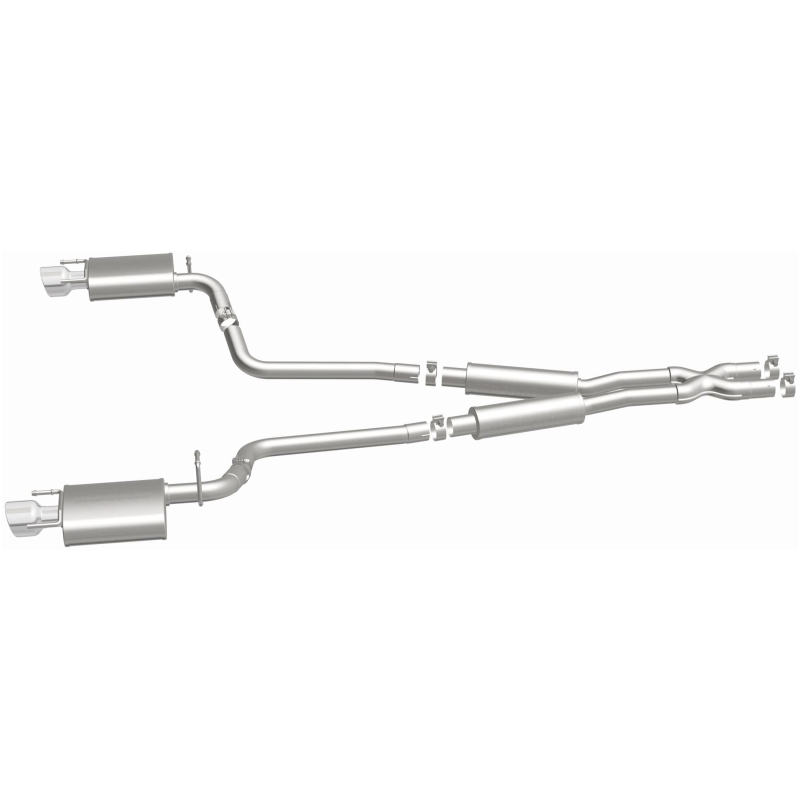 MagnaFlow 10-12 Cadillac CTS V6 3.0L (Exc AWD) Dual Split Rear Exit Stainless Cat Back Perf Exhaust thumbnail 7