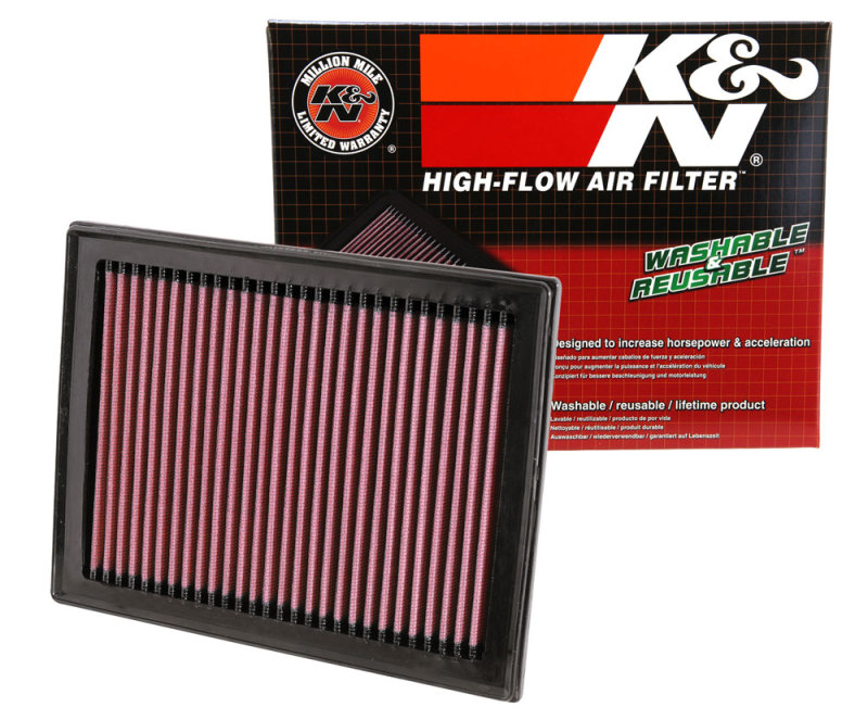 K&N 08 Nissan Sentra 2.5L Drop In Air Filter thumbnail 8