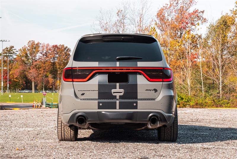 Corsa 2021-2025 Dodge Durango SRT Hellcat Cat-Back 2.75in Dual Rear Exit Sport 4.5in Black PVD Tips thumbnail 3