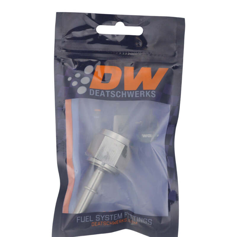 DeatschWerks 10AN Female Flare Swivel to 5/16in Male EFI Quick Disconnect - Anodized DW Titanium thumbnail 4