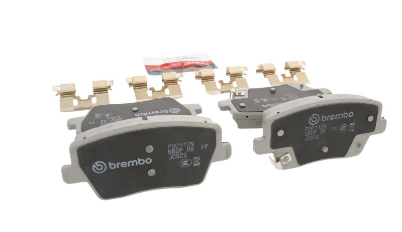 Brembo 19-22 Hyundai Veloster N Rear NAO Brake Pad thumbnail 7