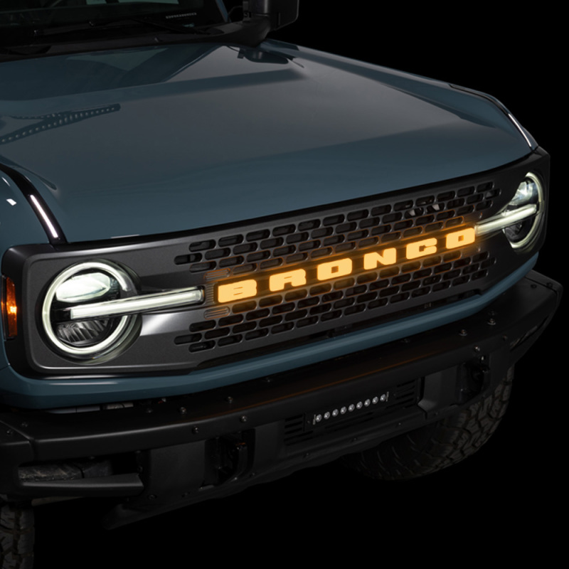 Putco 21-23 Ford Bronco Emblem (Does Not Fit Front Camera Models) thumbnail 6