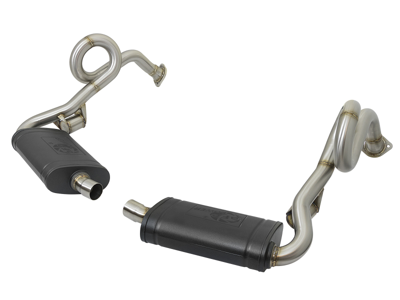 aFe MACH Force XP 13-15 Porsche Cayman S/Boxster S (981) H6-3.4L 2-2.5in. SS Cat-Back Exhaust System thumbnail 9