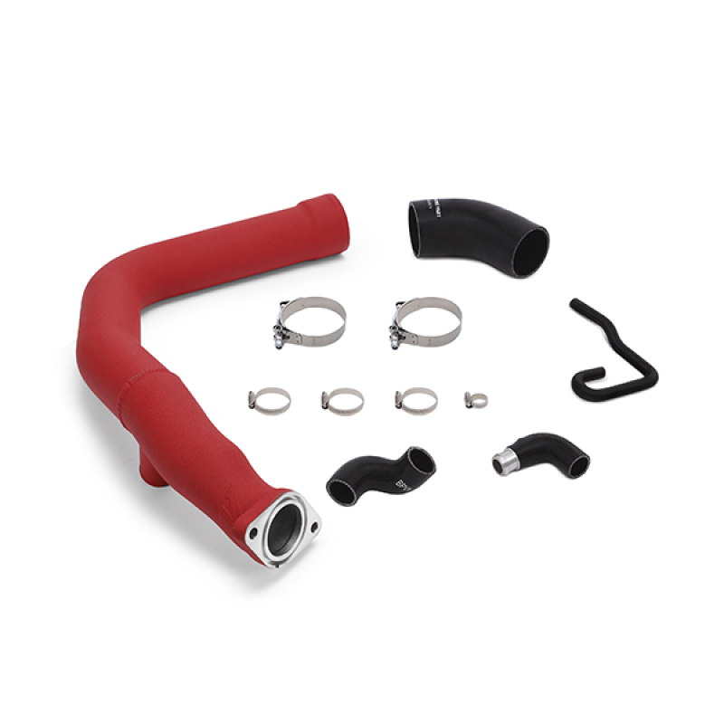 Mishimoto MMICP-WRX-15WRD Performance Charge Pipe Kit, Red, fits Subaru WRX 2015-2021