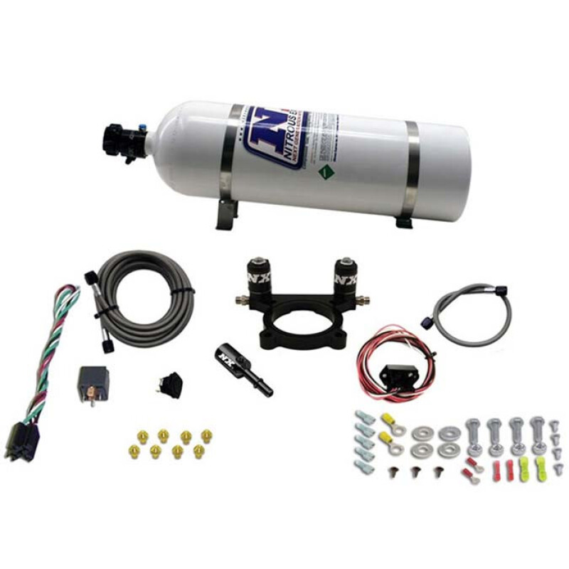 Nitrous Express 2013+ Subaru BRZ Nitrous Plate Kit (35-100HP) w/15lb Bottle