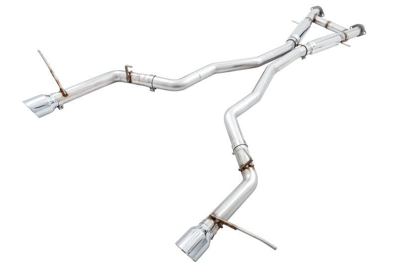 AWE Tuning 2020 Jeep Grand Cherokee SRT Track Edition Exhaust - Chrome Silver Tips thumbnail 2