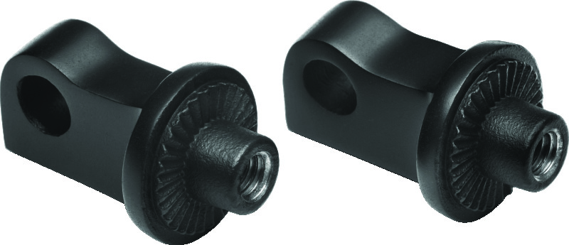 Kuryakyn Splined Peg Adapter HD XL Sportster Black
