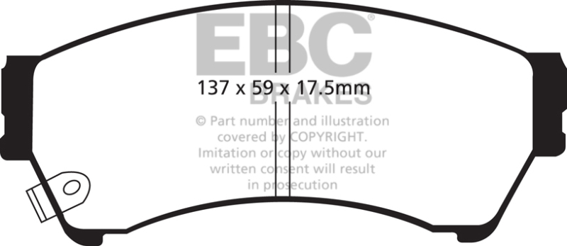 EBC S2 Brake Pad and Rotor Kit (1x ebcDP21765, 1x ebcUSR7310) thumbnail 9