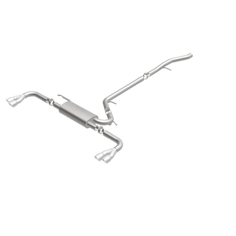 MagnaFlow 15-17 GMC Terrain V6 3.6L 409SS Cat-Back Exhaust Quad Split Rear with 3in Polished Tips thumbnail 7