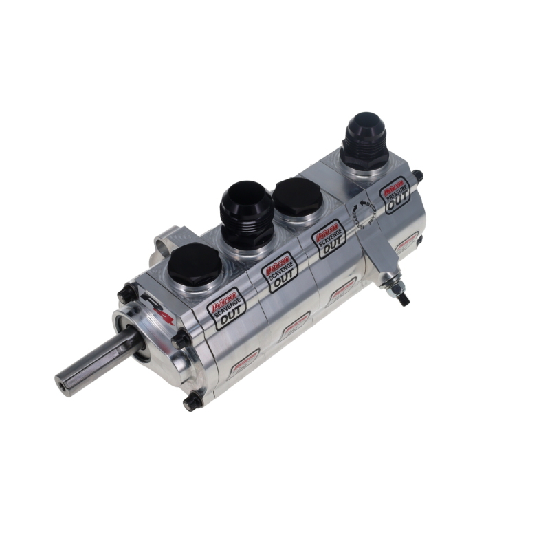 Peterson Fluid Systems R4 4-Stage Oil Pump - Left Side Mount - HV - Rear Drive Drag thumbnail 4