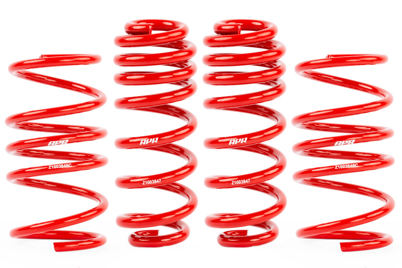 APR 22-26 Volkswagen GTI (MK8) Roll-Control Lowering Springs - Red thumbnail 2