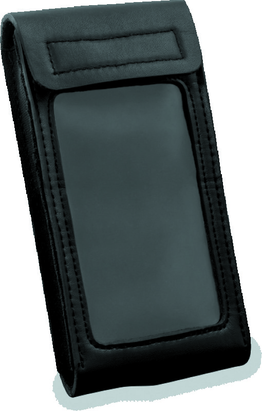 Kuryakyn Tech-Conn Lg Pouch W/Rbbr Strp