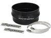 aFe Magnum FORCE CAI Univ. Silicone Coupling Kit (6in. ID / 3in. L) Straight Coupler w/Hump - Black thumbnail 3