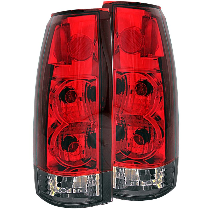 ANZO 1999-2000 Cadillac Escalade Taillights Red/Smoke G2 thumbnail 2