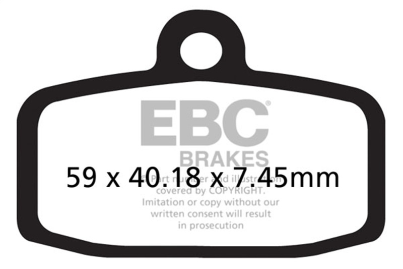 EBC R Sintered Brake Pads