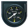 Autometer AutoGage 1 1/2in Mechanical 280 Deg Water Temp Gauge - Black thumbnail 6