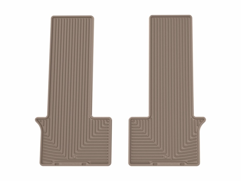 WT Rubber Mats - Rear - Tan