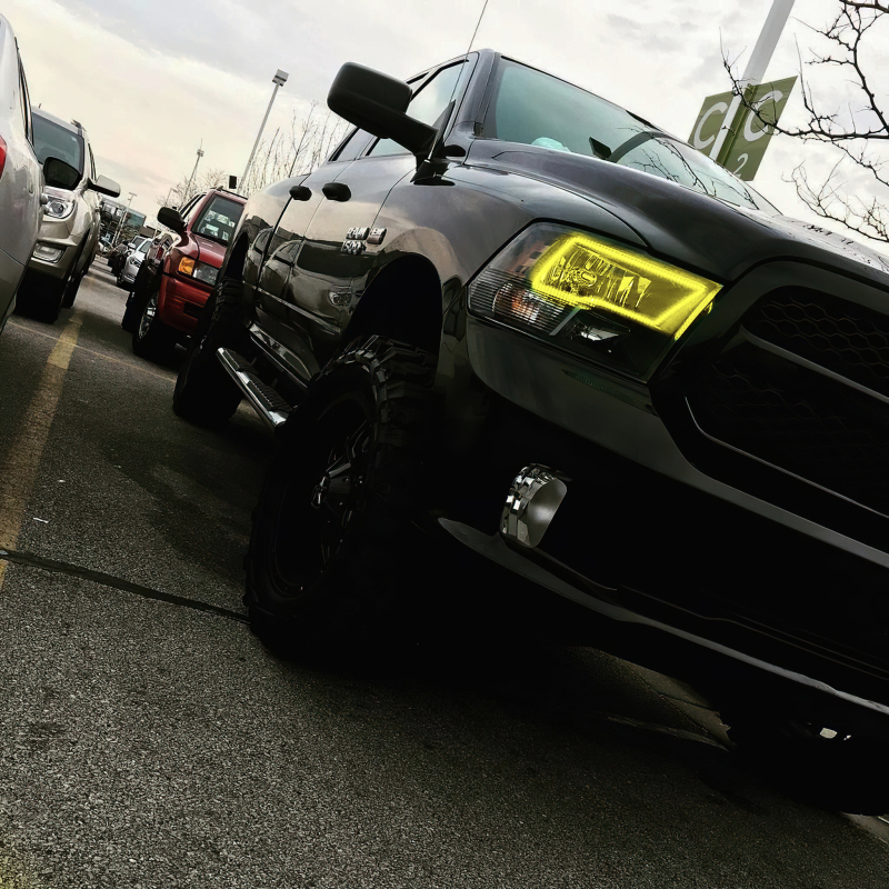 Oracle Dodge Ram Sport 09-18 LED Headlight Halo Kit - ColorSHIFT w/ BC1 Controller