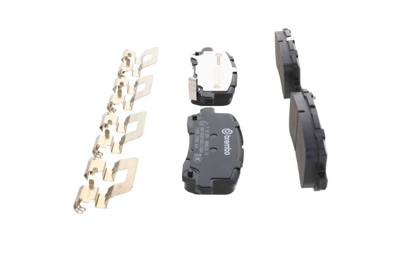 Brembo OE 17-20 Acura MDX/14-20 RLX/15-20 TLX/18-24 Honda Odyssey PRIME Low-Met Brake Pad - Rear thumbnail 4