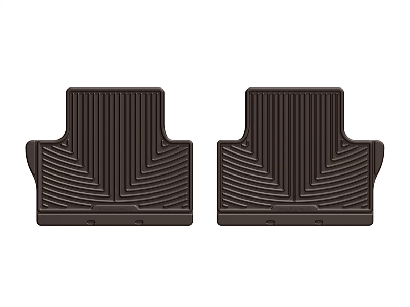 WT Rubber Mats - Rear - Cocoa