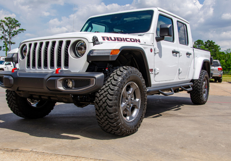 N-Fab Nerf Step 2019 Jeep Wrangler JT 4DR Truck Full Length - Tex. Black - 3in thumbnail 2