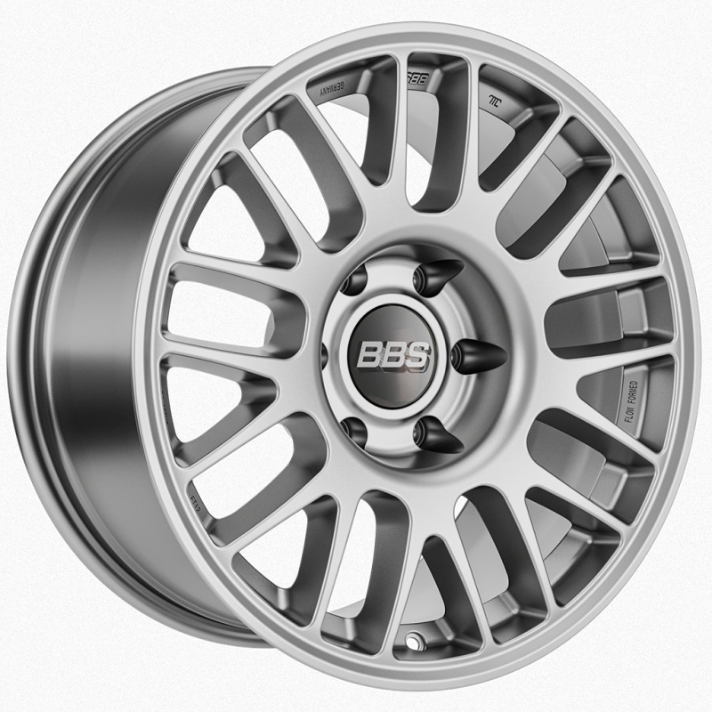 BBS TS-P 18x9in - 6x139.7 - 106.1 CB - ET12 - Satin Silver Wheel