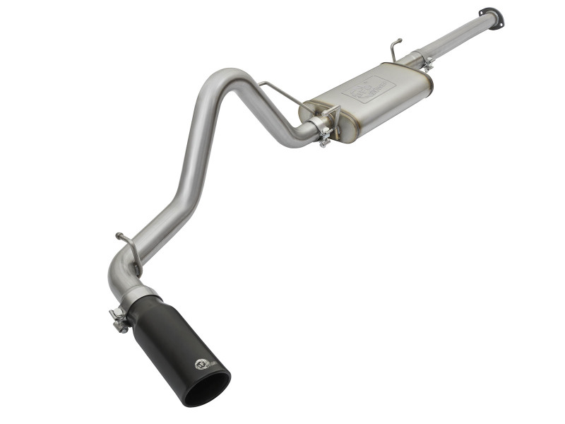 aFe MACH Force XP Cat Back SS Exhausts Black Tips 05-12 Toyota Tacoma L4-2.7L thumbnail 2