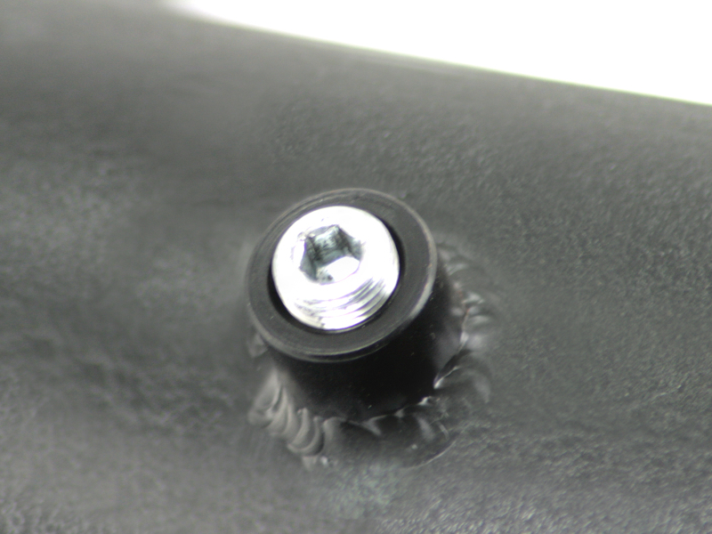 BladeRunner 3-1/2 IN Aluminum Cold Charge Pipe Black