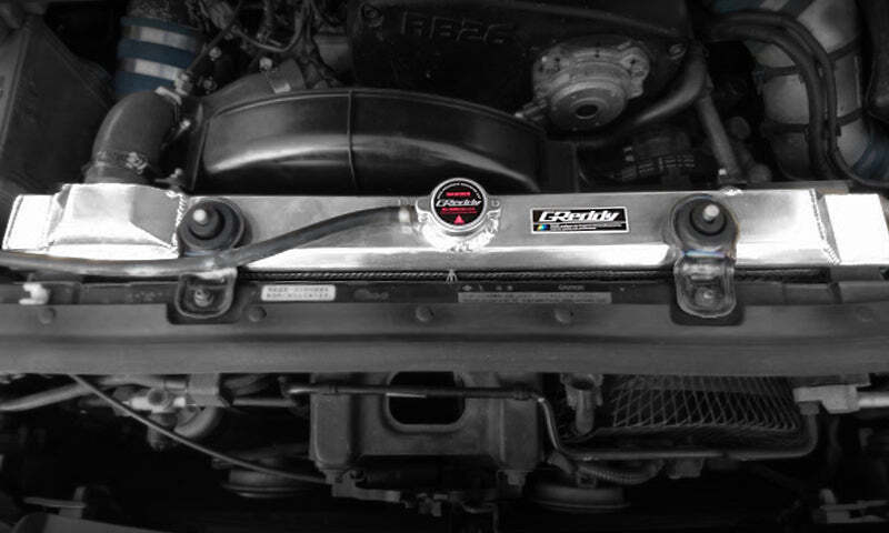 GReddy Mitsubishi Evolution VIII CT9A TW-R Aluminum Radiator thumbnail 8