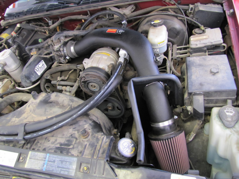 K&N 98-03 Chevy S-10 L4-2.2L Performance Intake Kit thumbnail 6