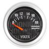 Autometer Hoonigan 52mm 18 Volt Full Electronic Voltage Gauge thumbnail 6