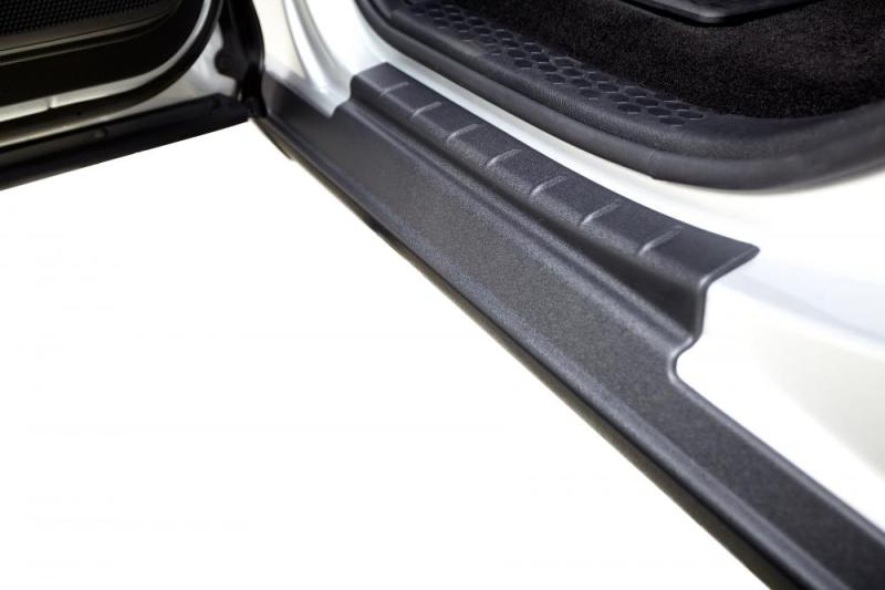 Bushwacker 2018 Jeep Wrangler Unlimited 4-Door Trail Armor Rocker Panel and Sill Plate Cover - Black thumbnail 3