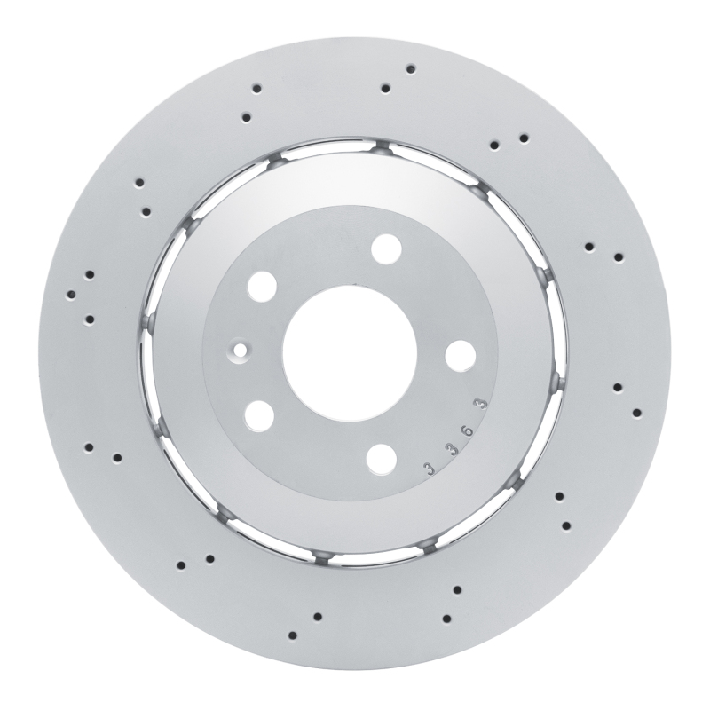 DFC Geomet Coated Rotors - Drilled