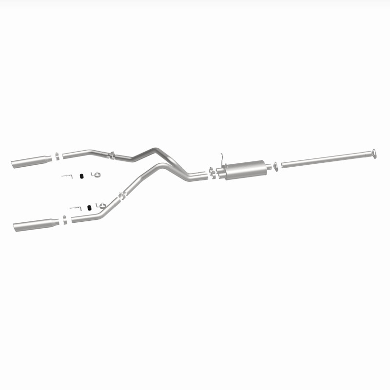 MagnaFlow Sys C/B 99 Ford F-Series Dual Exit