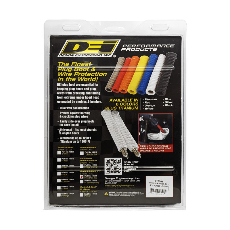 DEI Protect-A-Boot XL- 8in - 8-pack - Silver thumbnail 5